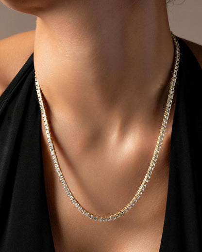 Women's Tennis Chain Square Cut 3mm