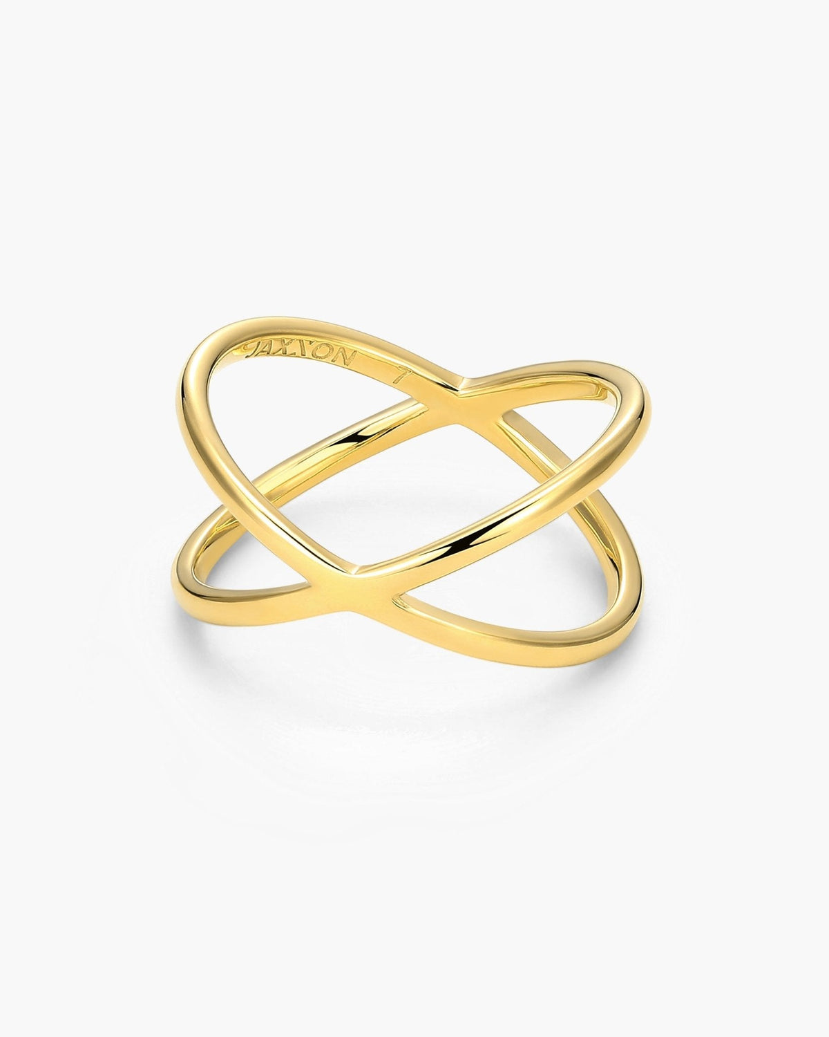 Women's Crossover Ring Gold