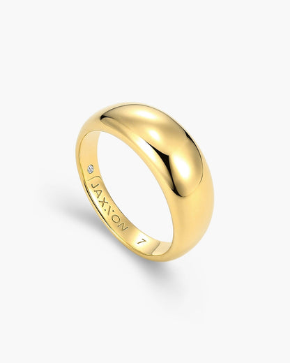 Women's Dome Ring Gold