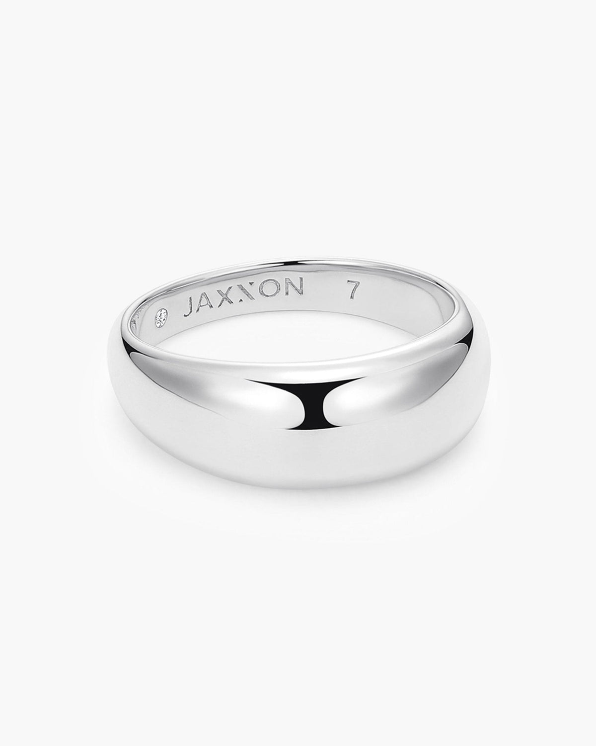 Women's Dome Ring Silver