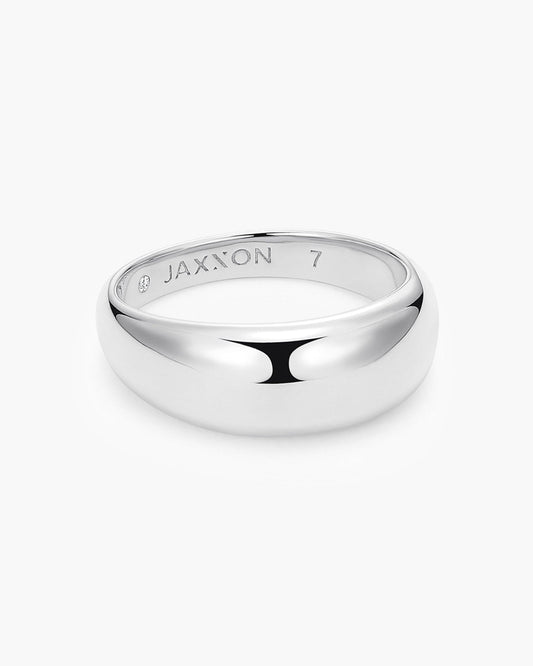 Women's Dome Ring Silver