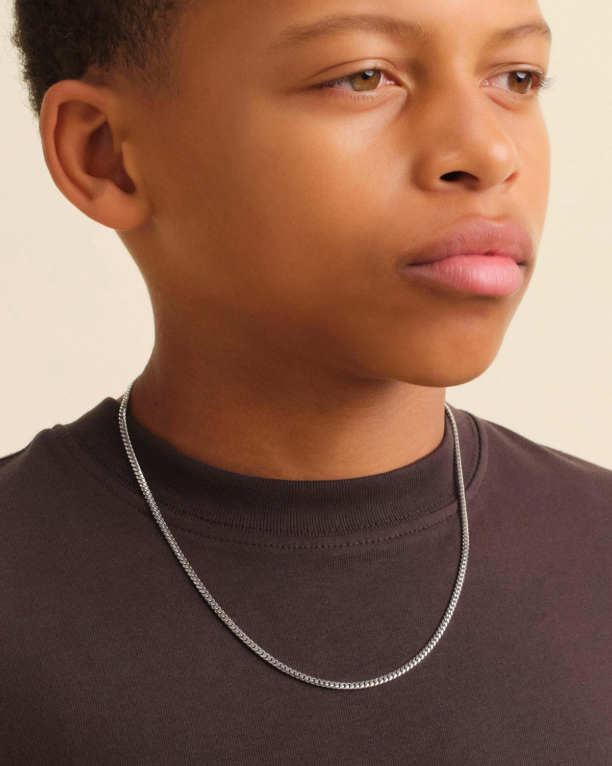 Youth Cuban Link Chain 3mm