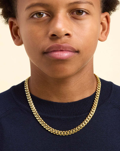 Youth Cuban Link Chain 8mm