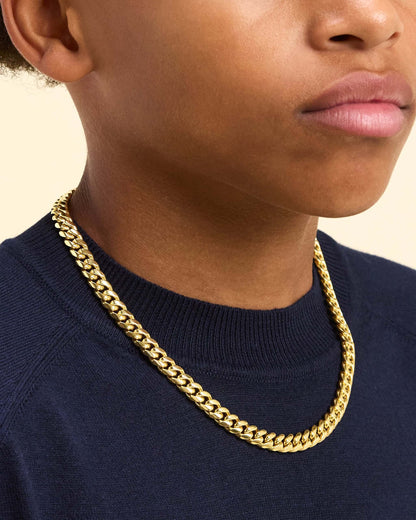 Youth Cuban Link Chain 8mm