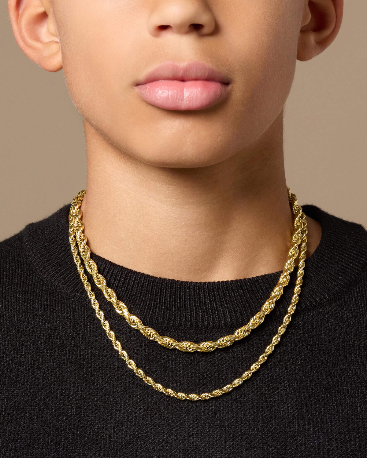 Youth Rope Chain Stack